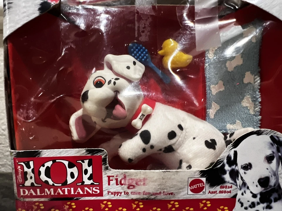 Nuevo Fidget 101 Dálmatas Disney Mattel Fidget Cachorro (Desgaste en caja) Foto 3 de 4