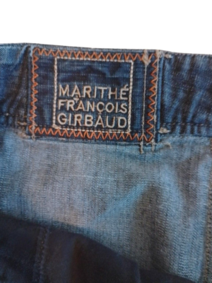 Jupe Déstructurée Marithé Et François Girbaud Taille 40 - Gris, Style Unique Et Branché