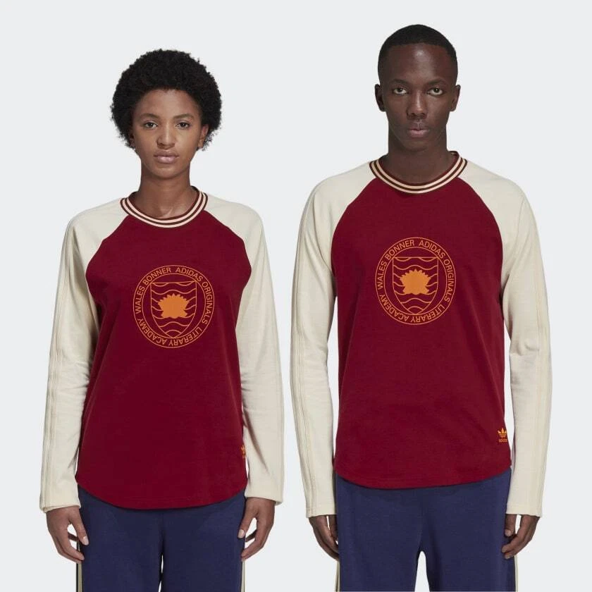 Size S Wales Bonner adidas Long Sleeve Graphic Tee New Collaboration HC1651