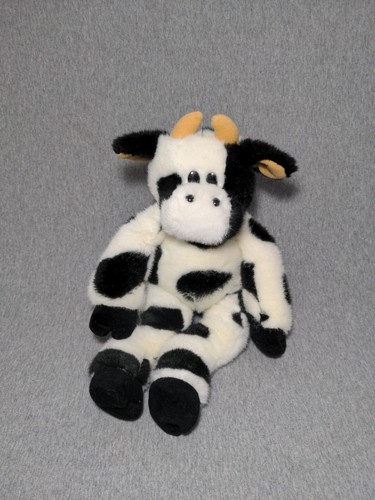Build a Bear Workshop Holstein Cow Plush 18" BABW Farm Animal Retired 1997 Vtg