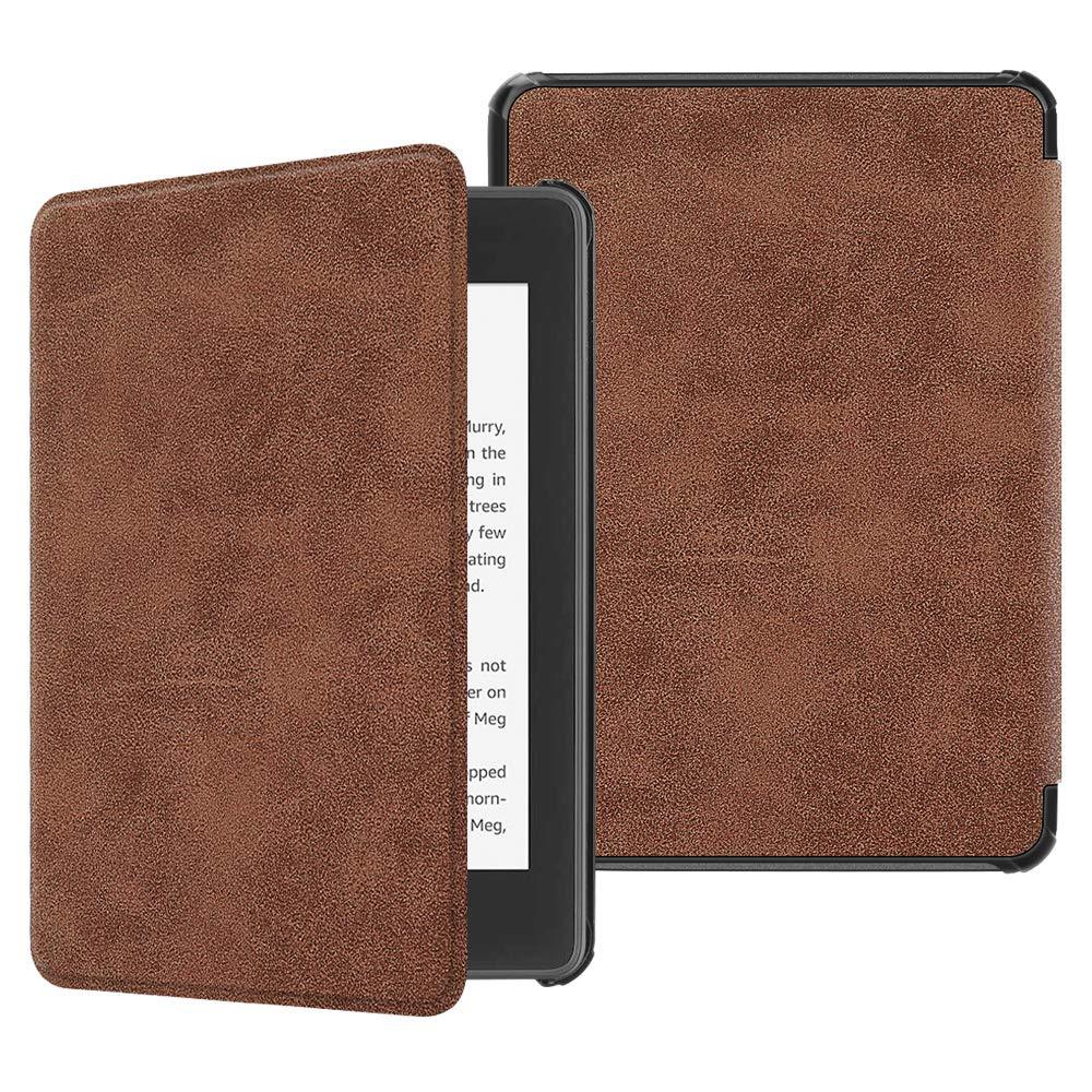 For Amazon Kindle Paperwhite 10th Gen 2018 Case PU Leather Auto Wake ...