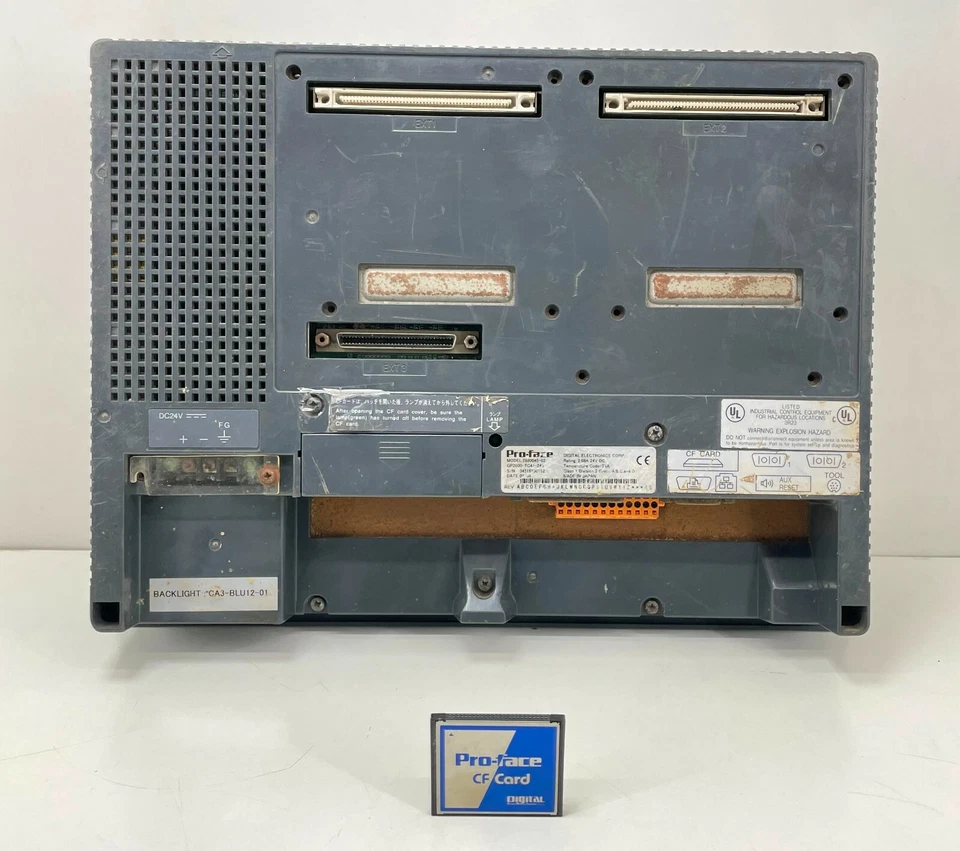 Pro-Face GP2600-TC41-24V 2880045-02 12.1In CF Card HMI Operator Interface - Image 3 of 4