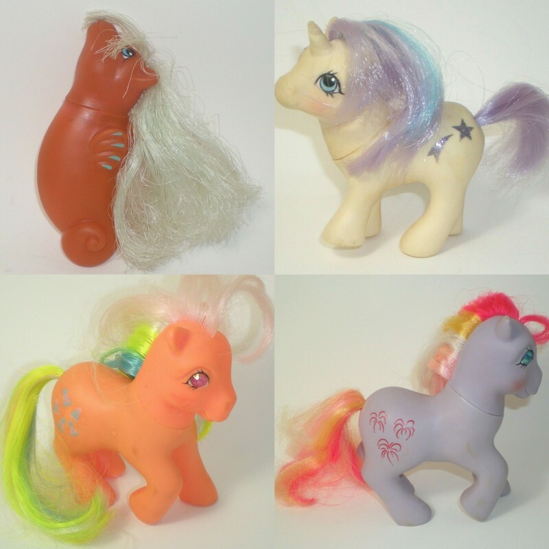 Figurine vintage anni 80 Hasbro G1 My Little Pony {MULTI LISTING } Ponies TE Sea MLP