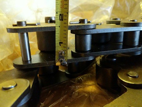 Brand New Tsubaki Top Roller Chain RF2100S-TR 63.5MM Pitch - Picture 3 of 5