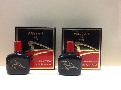 Maxim's De Paris by Maxim's 0.14 fl.oz/ 4ml E.D.P Miniature Women (Package of 2)