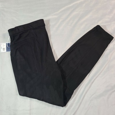 Pants/Jeggings Black Faux Suede NEW | eBay
