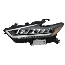 LABLT Headlight Black For 2022-2023 Nissan Maxima SR SV LED Driver Side Headlamp