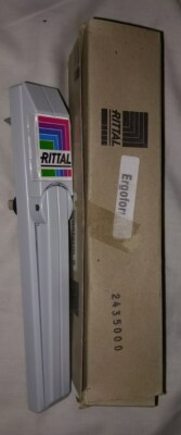 Rittal 2435000 Enclosure Ergoform-S Lock System; Diecast Zinc 8.86X1.97X2.36In