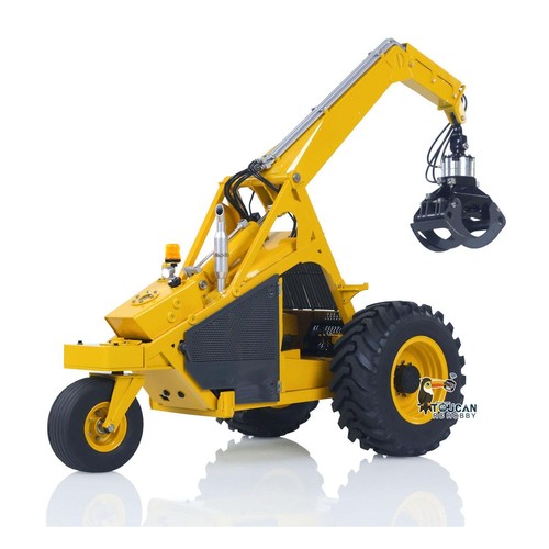 LESU 1/14 AOUE 225A RC Hydraulic Wood Loader 4CH Valve Wheeled RTR Car Model - Picture 8 of 24