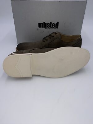 New Kenneth Cole Unlisted Jimmie Lace Up Plain Toe Derby  display picture 1