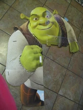Shrek Large Cardboard Display Cut-out - Approx. 49" x 35" - Foldable