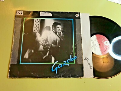 gazebo lp 1983 italy original vinyl synth pop italo disco new wave euro s/t self