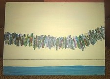 Arte/Antiquariato"QUADRO PITTURA SU LEGNO PAOLO NICOLOSI"Tecniche Miste/Astratto