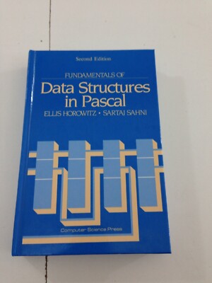 Fundamentals Of Data Structures In Pascal - Ellis Horowitz (1987, Hardcover)
