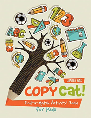 Copy Cat! Find-A-Match Activity Book for Kids -  NEW Jupiter Kids 2016