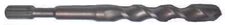 1" Spline Shank Bit Multi Cutter -  Drill Depth: 6", Overall Length: 12" 