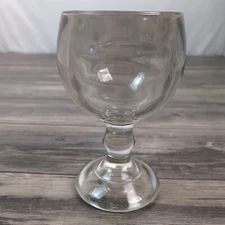 Vintage Heavy Super Thick Extra Large Margarita Glass Grande 7.5" 16 Oz Goblet 
