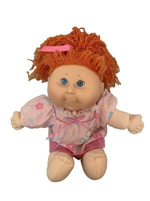 Cabbage Patch Kids Doll 1991 Hasbro KR1 RED Hair Girl