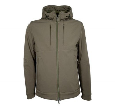 Paul Shark Herren Softshelljacke 14312100 Farbe Militärgrün 036