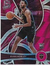 EVAN MOBLEY ROOKIE VARIATION ASIA SPECTRA BASKETBALL NBA 2021-22