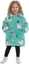 Blanket Hoodie Kids, Oversized Hooded Blanket Kids - Wearable Oodie for Boys, Gi