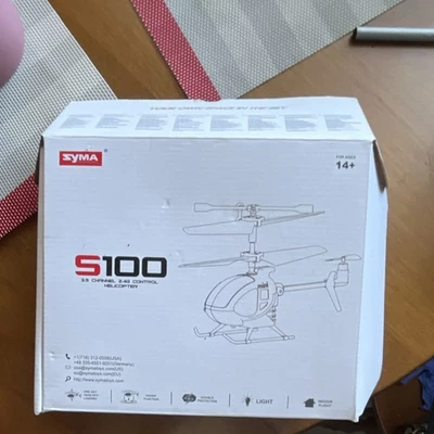 Syma S100 Micro 3.5 Channel RC Helicopter RTF with 2.4G Transmitter - Image 1 of 3