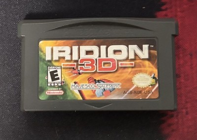GameBoy Advance GBA Iridion 3D Tested & Working