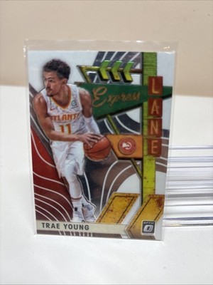 2019-20 Donruss Optic #17 Trae Young Express Lane