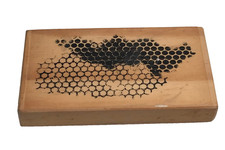 Mesh Large Rubber Stamp By Lucy's Stamps 2005