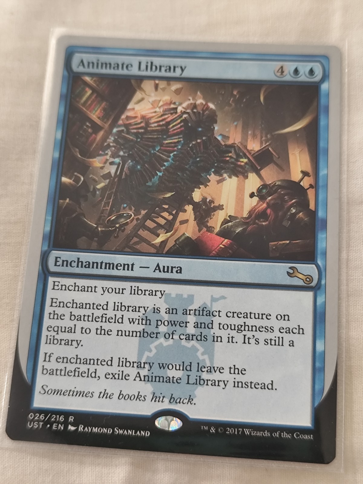 MTG - Animate Library - Unstable - 26/216 - Rare