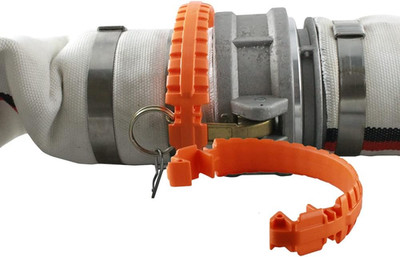 Camlock Safety Locks - Fits Any 4'' Cam & Groove Fitting - Made in the USA (2-Pac