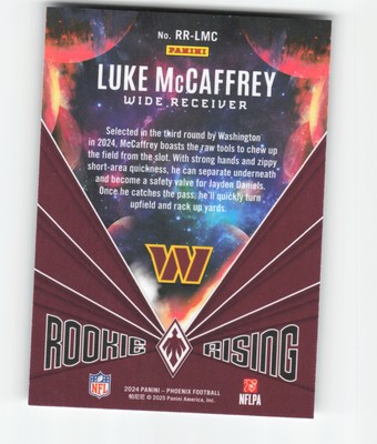 2024 Panini Phoenix #RR-LMC Luke McCaffrey Rookie Rising | eBay