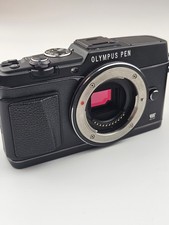 Olympus PEN E-P5 16.1MP Mirrorless Digital Camera Body - Black - Tested