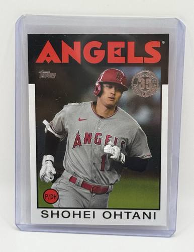 Topps 2021 1986 Topps Baseball 35th Anniversary Shohei Ohtani 86B-22
