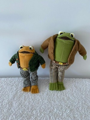 Vintage 1979 Frog and Toad Plush Set Crocodile Creek Arnold Lobel I Can Read