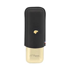 Rare! S.T. Dupont Cohiba 55 Double Cigar Case - $400 MSRP - BRAND NEW In Box