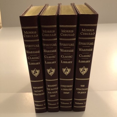 Spiritual Warfare Classic Library Morris Cerullo Four 4 Volume Complete Set 1992