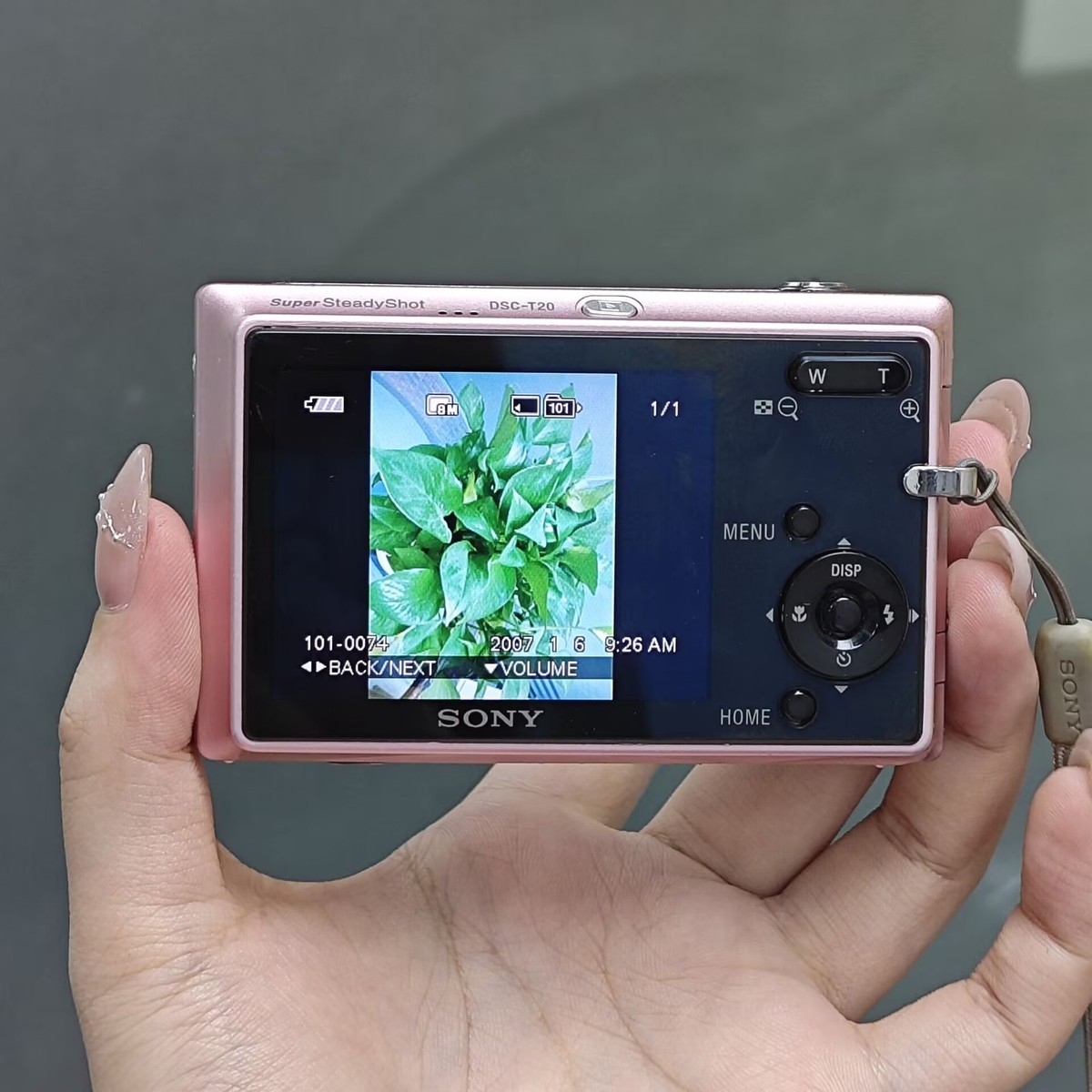 SONY Cybershot DSC-T20 8.1MP 3x Compact Digital Camera English