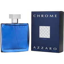 AZZARO CHROME 3.4 OZ PARFUM SPRAY FOR MEN NEW IN BOX