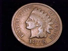 1895 Indian Head Cent, Good to Very Good grade.