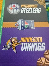 NFL Dublin Game 2025 Steelers vs Vikings Croke Park Gane Day Program