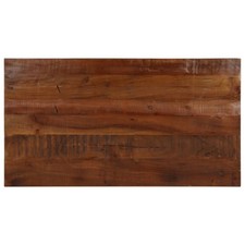 Tischplatte 100x70x2,5 Cm Rechteckig Altholz Massiv
