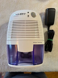 Eva-Dry EDV-1100 Petite Dehumidifier, Whisper Technology, 16oz Tank, 1100 cu ft