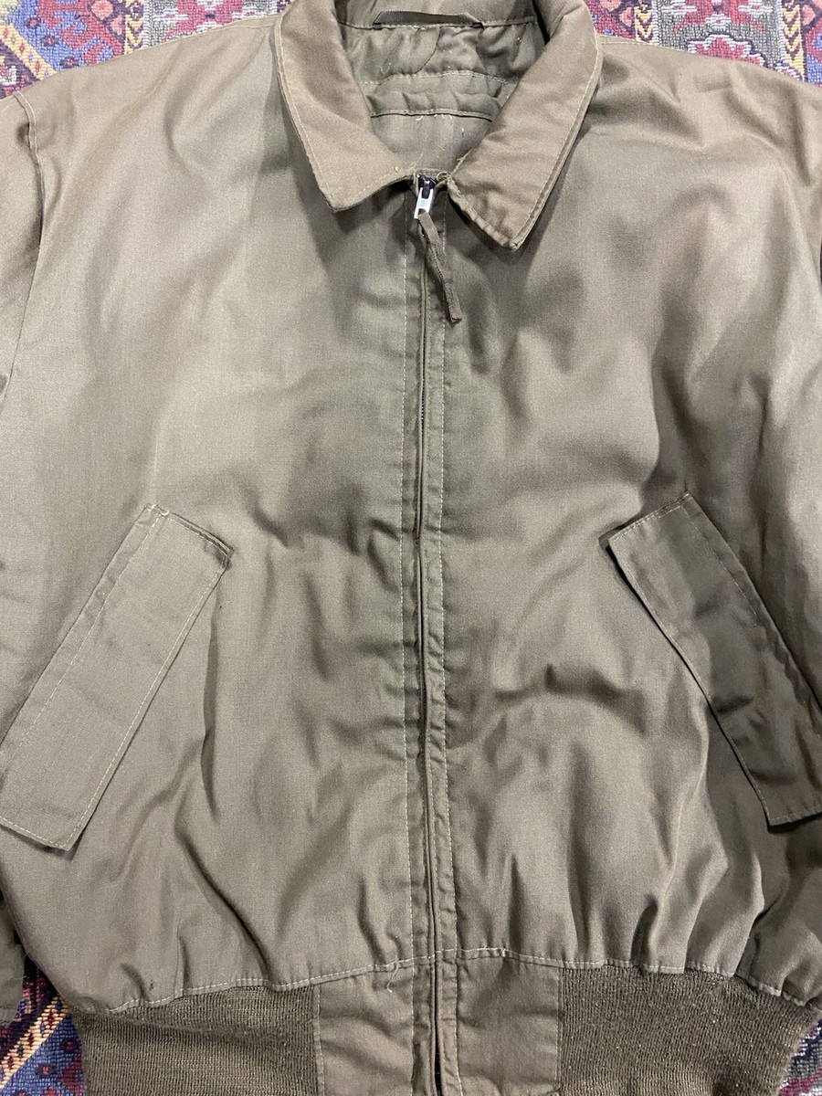 Vintage 80's US Military Tanker Jacket Cold Weather High Temp
