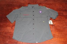 Boy Scouts of America BSA Women's Shirt /Jacket Medium NWT Venturing Green