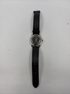OMEGA automatic seasmaster swiss made genuine leather mens working watch 11in