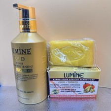Lumine Gold Body lotion  Lumine Gold Soap