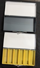 SMITH-VICTOR 35 mm 2x2 slide storage case box Qty 2