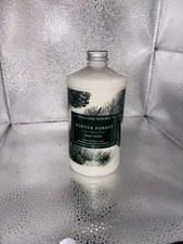 Williams Sonoma Winter Forest Hand Lotion Essential Oils Pump 16oz
