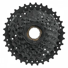 Sun Race MFM300 7-Speed Steel Cassette 14-34T with Composite Spacers